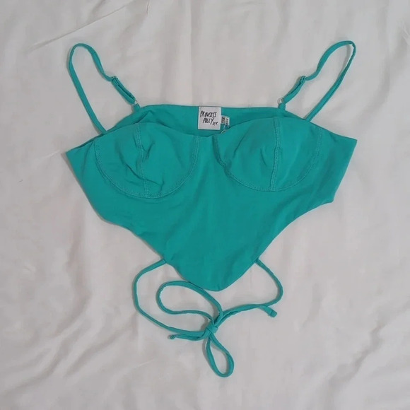 NWT Princess Polly Ashanti Top, Color Teal Size 12 - Picture 4 of 15